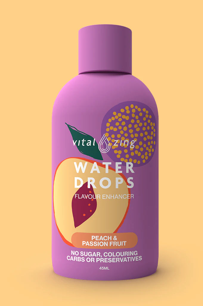 Peach & Passionfruit Water Drops